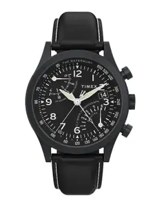 Timex Men Waterbury Printed Dial & Wrap Around Straps Analogue Watch TW2W48000UJ