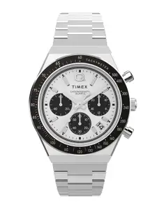 Timex Men Embellished Dial & Stainless Steel Bracelet Style Analogue Watch TW2W53300UJ