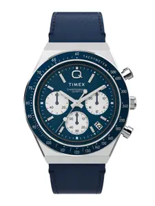 Timex Men Dial & Leather Straps Analogue Watch TW2W51700UJ