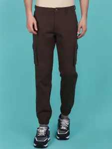 V-Mart Men Mid-Rise Cotton Cargos Trousers