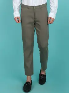 V-Mart Men Mid Rise Cotton Regular Fit Trouser