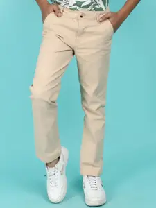 V-Mart Boys Regular Fit Mid-Rise Cotton Chinos Trousers