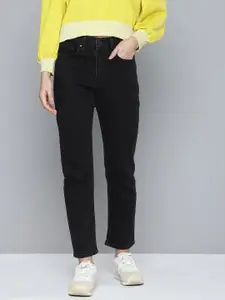 Levis Women Straight Fit High-Rise Light Fade Stretchable Jeans