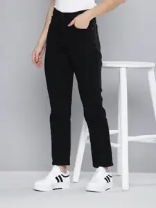 Levis Women 724 Slim Straight Fit High-Rise Stretchable Jeans