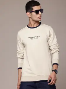 The Roadster Lifestyle Co. Typography Print Regular Fit Sweatshirt
