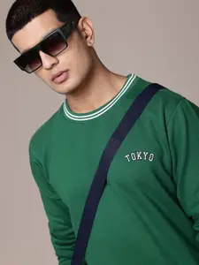 The Roadster Lifestyle Co. Embroidered Detail Sweatshirt