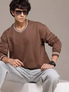 The Roadster Lifestyle Co. Men Relaxed Fit Sweatshirt