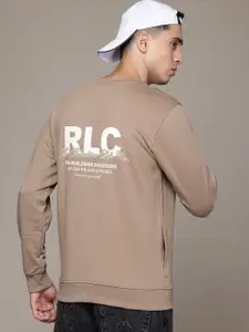 The Roadster Lifestyle Co. Men Printed Sweatshirt