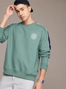 The Roadster Lifestyle Co. Men Relaxed Fit Sweatshirt
