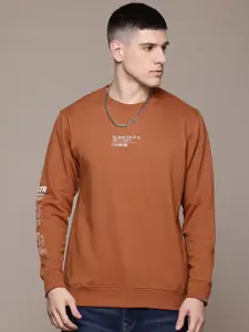 Roadster The Lifestyle Co. Typography Printed Sweatshirt