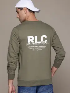 The Roadster Lifestyle Co. Men Printed Relaxed Fit Sweatshirt