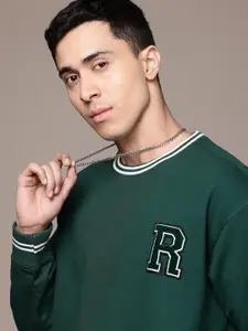 The Roadster Lifestyle Co. Relaxed Fit Striped Sweatshirt