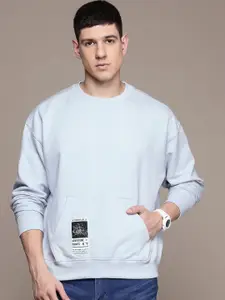 The Roadster Lifestyle Co.  Applique Detail Oversized Sweatshirt