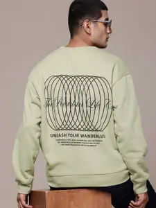The Roadster Lifestyle Co. Relaxed Fit Printed Sweatshirt