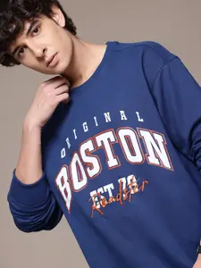 The Roadster Lifestyle Co. Typography Print Sweatshirt