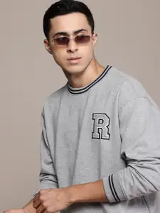 The Roadster Lifestyle Co. Relaxed Fit Striped Sweatshirt