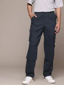 The Roadster Lifestyle Co. Men Relaxed Fit Cargos Trousers