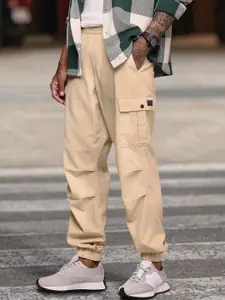 The Roadster Life Co. Men Relaxed Fit Joggers Trousers