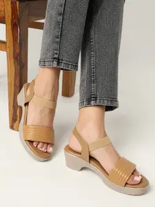 Marc Loire Open Toe Platform Heels