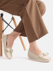 Marc Loire Women Bow Detailed Loafers