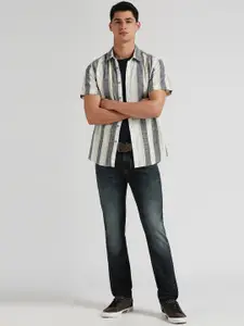 Pepe Jeans Men Slim Fit Heavy Fade Stretchable Jeans