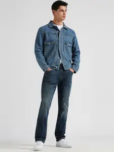 Pepe Jeans Spread Collar Pure Cotton Denim Jacket
