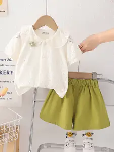 INCLUD Girls Shirt With Shorts