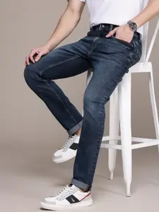 Nautica Men Slim Fit Heavy Fade Stretchable Jeans