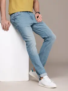 Nautica Men Slim Fit Heavy Fade Stretchable Jeans