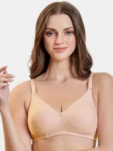 MAROON Full Coverage Non Padded T-Shirt Bra With All Day Comfort