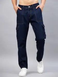 STUDIO NEXX Men Mid-Rise Relaxed Fit Mildly Distressed Jeans