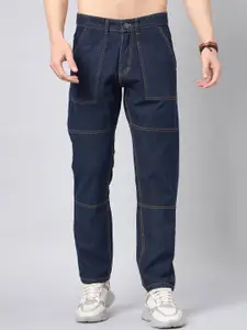 STUDIO NEXX Men Clean Look No Fade Relaxed Fit Jeans