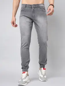 STUDIO NEXX Men Jogger Clean Look Mid Rise Heavy Fade Stretchable Jeans