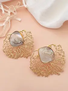 ABDESIGNS Gold-Plated Classic Stud Earrings