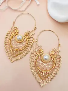 ABDESIGNS Gold-Plated Classic Hoop Earrings