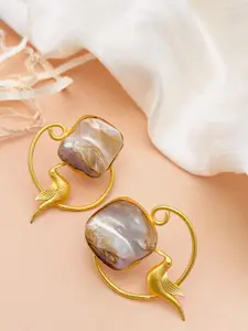 ABDESIGNS Gold-Plated Classic Drop Earrings