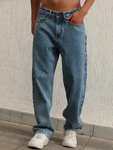 Hubberholme Men Cotton Relaxed straight Fit Jeans