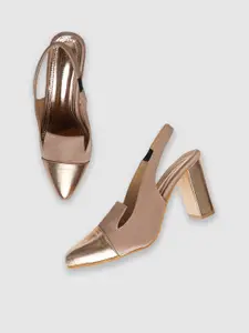 Marc Loire Pointed Toe Block Heels