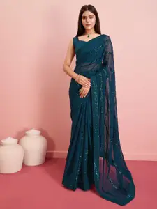 VAIRAGEE Embellished Sequinned Saree