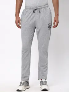R&B Men Mid Rise Cotton Relaxed Fit Track Pants