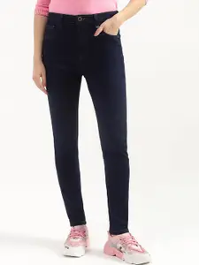 United Colors of Benetton Women Skinny Fit High-Rise Jeans