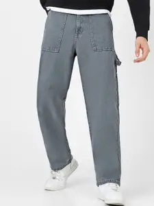 Urbano Fashion Men Loose Fit Carpenter Cargo Jeans