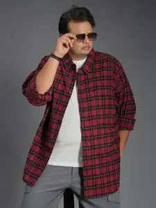 Freeform by High Star Classic Tartan Checked Cotton Casual Shirt