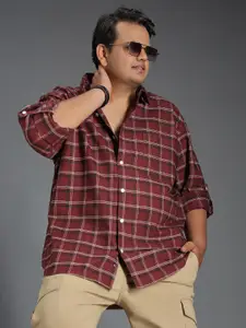 Freeform by High Star Classic Tartan Checked Cotton Casual Shirt