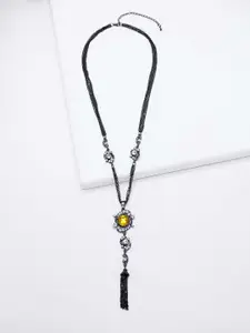 Rhea Crystals Stone Studded Necklace