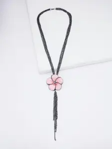 Rhea Crystals Stone Studded Necklace
