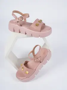 SAPATOS Open Toe Platform Heels