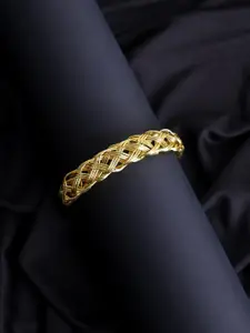 PANASH Women Gold-Plated Cuff Bracelet