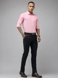 Park Avenue Slim Fit Self Design Opaque Formal Shirt
