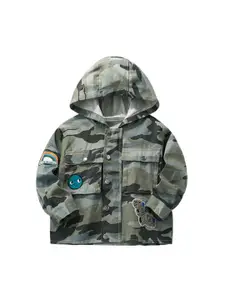 StyleCast x Revolte Boys Camouflage Lightweight Outdoor Puffer Jacket